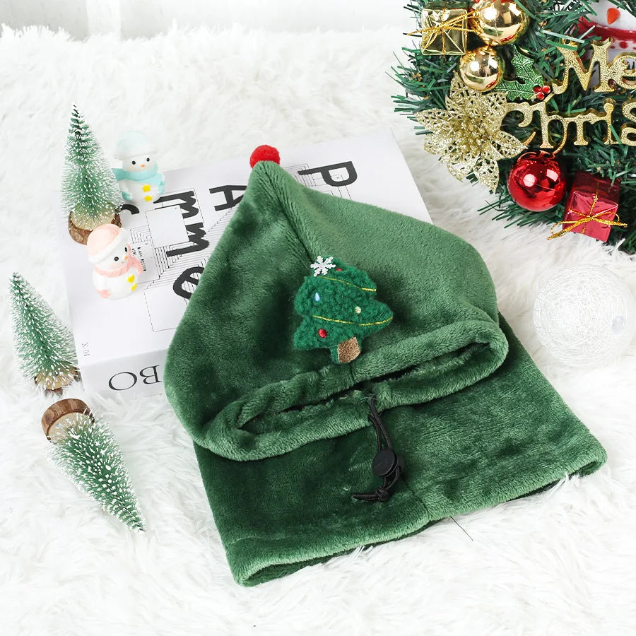 Dog and cat Christmas hats, Christmas pet decoration hats, suitable for pet Christmas party costumes and supplies.
