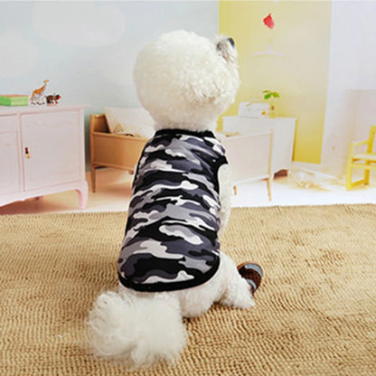 Pet Dog Clothes For Dog Cat Vest T Shirts Pet Costume Cotton Clothes For Small Dogs Chihuahua Cool Puppy's kitten's Clothes 25