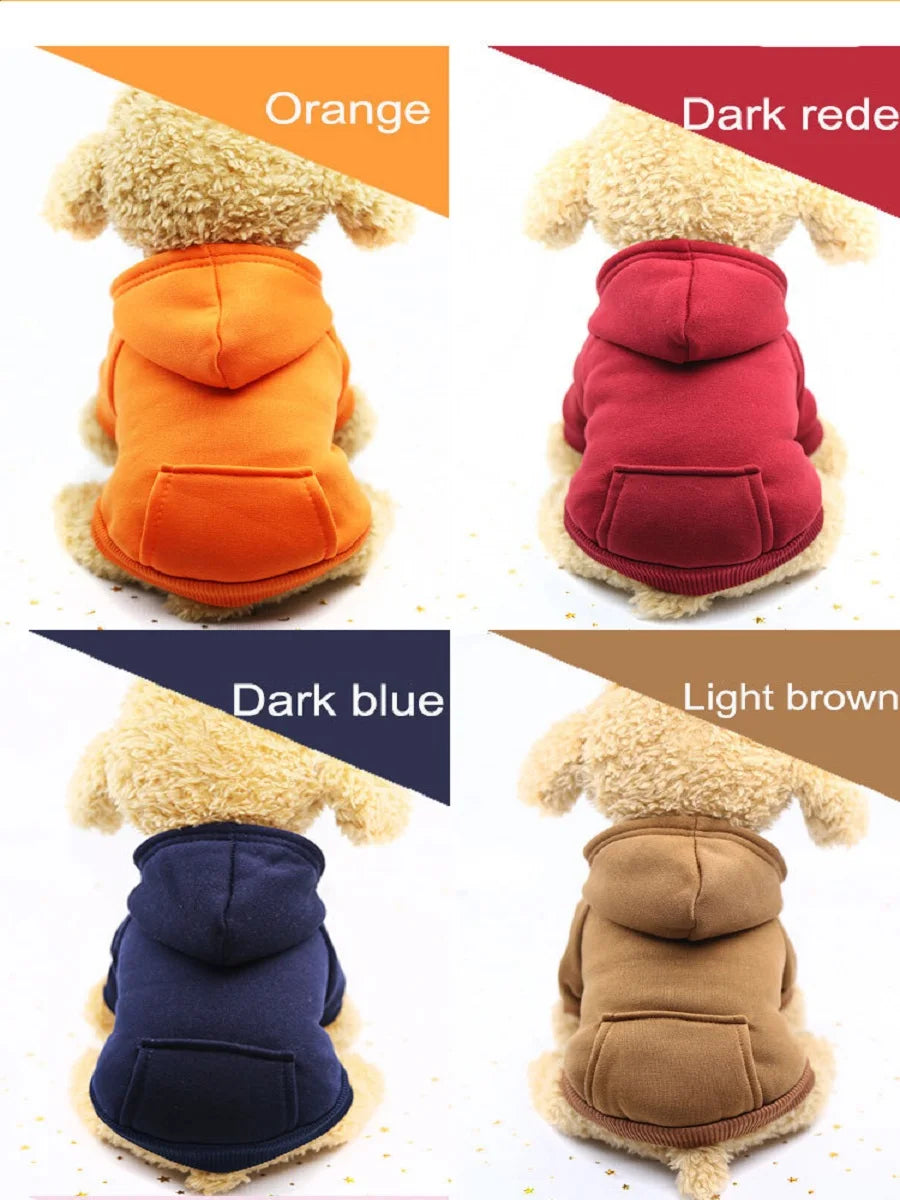 Pet Dog Clothes For Small Dogs Clothing Warm Clothing for Dogs Coat Puppy Outfit Pet Clothes for Large Dog Hoodies Chihuahua