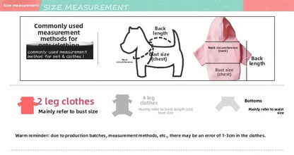 Pet Clothes Home Clothes for Small Dogs like Pomeranian Yorkie Bichon Four Feet Clothes Cotton Material All Seasons