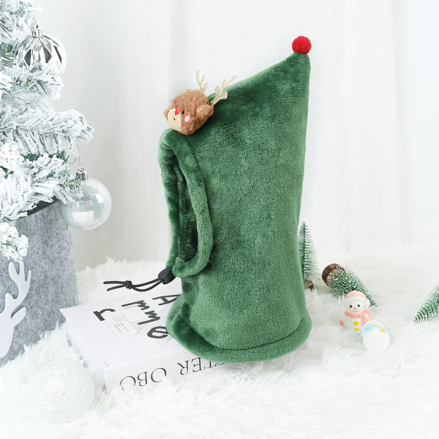 Dog and cat Christmas hats, Christmas pet decoration hats, suitable for pet Christmas party costumes and supplies.