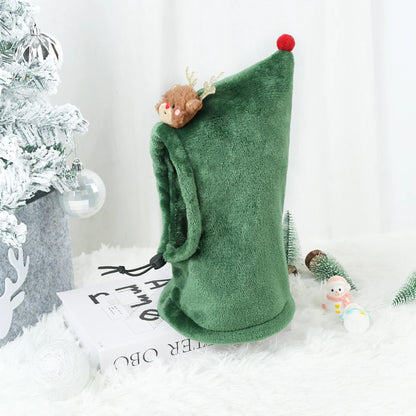 Dog and cat Christmas hats, Christmas pet decoration hats, suitable for pet Christmas party costumes and supplies.