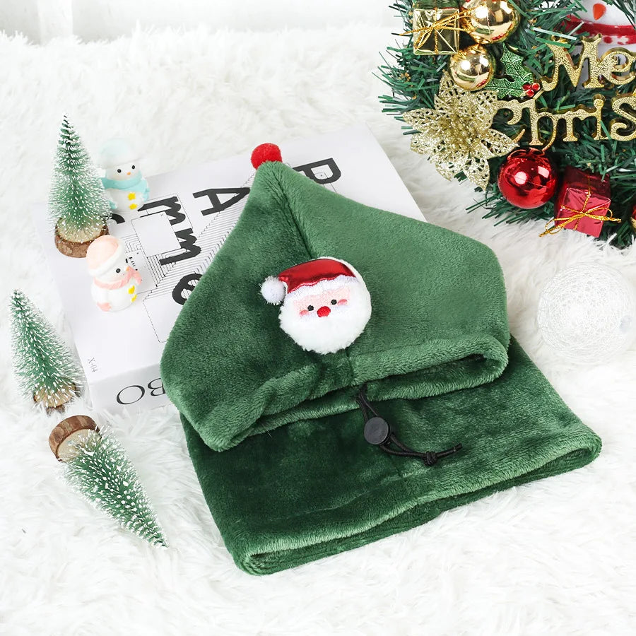 Dog and cat Christmas hats, Christmas pet decoration hats, suitable for pet Christmas party costumes and supplies.