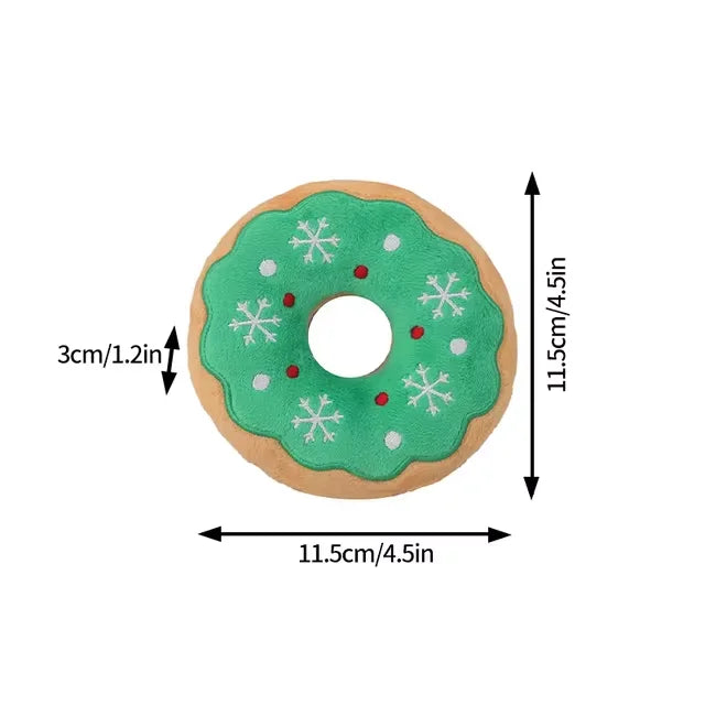 Xmas Pet Dog Plush Chew Toy