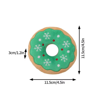 Xmas Pet Dog Plush Chew Toy