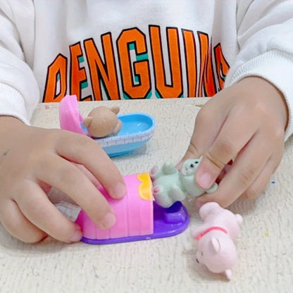 Children's Play House Toys Pet Toys Teddy Bears Pet Bathrooms Family Toys Little Girls Scene Toys Children's Gifts