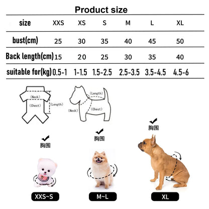 Pet Clothes Puppy Clothes Cartoon Flannel Warm Clothes Dog Cat Teddy Vest Jackets Pet Supplies Dog Costume