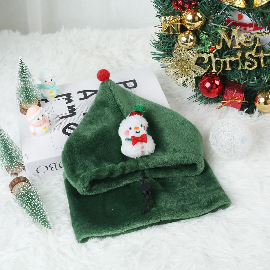 Dog and cat Christmas hats, Christmas pet decoration hats, suitable for pet Christmas party costumes and supplies.