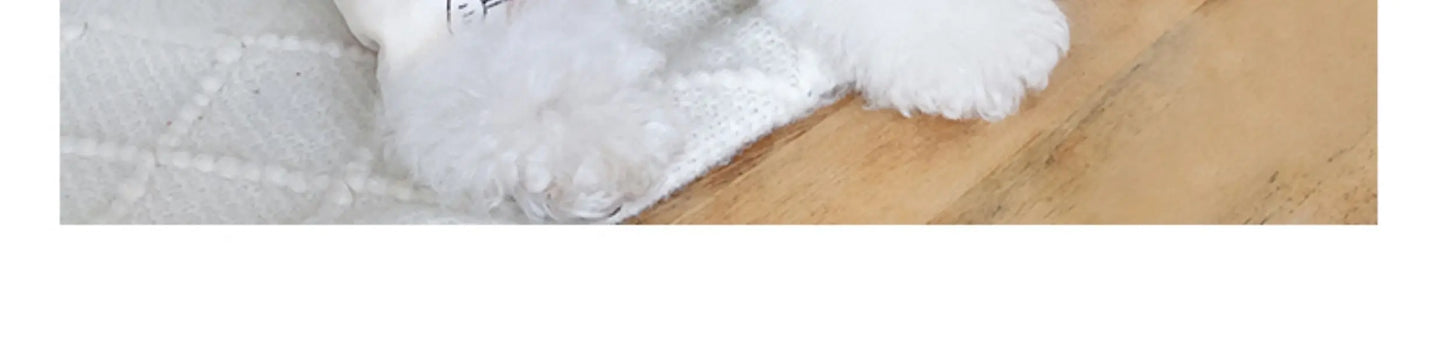 Pet Clothes Home Clothes for Small Dogs like Pomeranian Yorkie Bichon Four Feet Clothes Cotton Material All Seasons