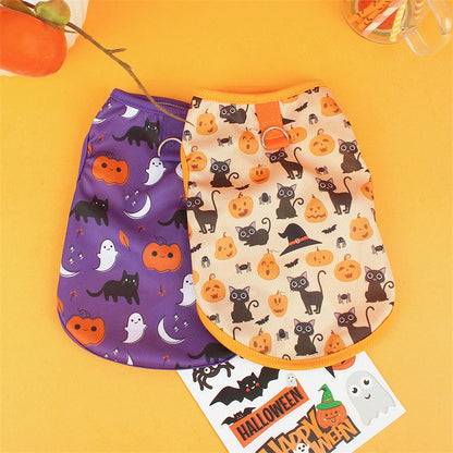 Pet Dog Clothes for Dog Pet Costume Clothes For Small Dogs Cat Vest T Shirts Chihuahua Cool Puppy Clothing For Kitty Halloween